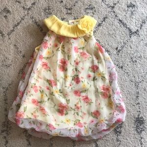 Spring floral romper